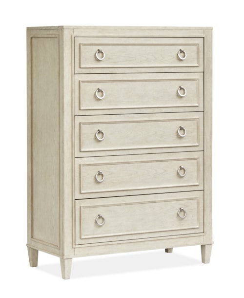 Contemporary 5-Drawer Chest of Drawers