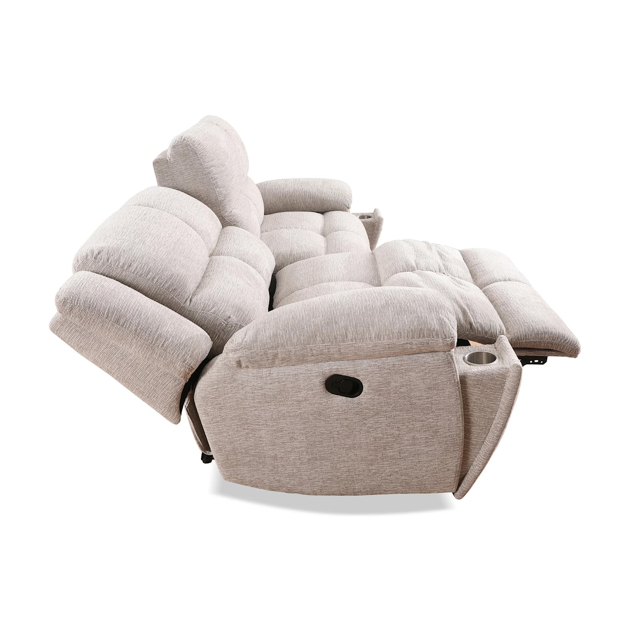 PH Buster Manual Dual Reclining Sofa