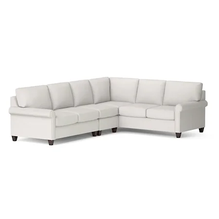 Casual 3-Piece Sectional