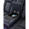Signature Design by Ashley Fyne-Dyme Power Reclining Loveseat With Console