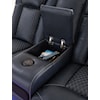 Signature Design Fyne-Dyme Power Reclining Loveseat With Console