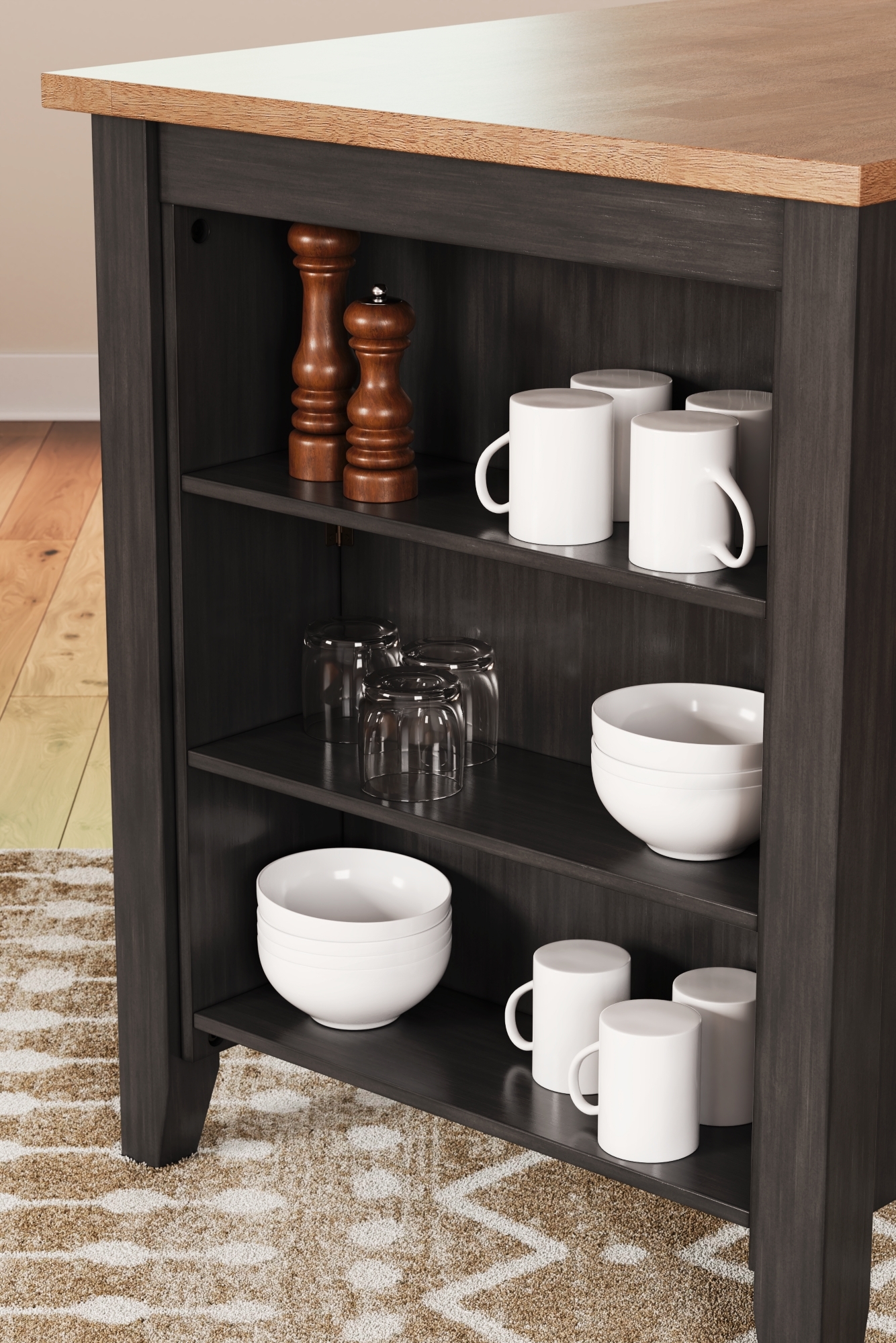 Signature Design by Ashley Gesthaven Rect Dining Room Counter Table