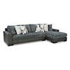 Signature Design by Ashley Larkstone Sectional Sofa with Chaise