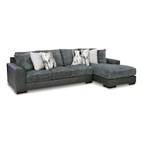 Contemporary 2-Piece Sectional Sofa with Right-Arm Facing Corner Chaise