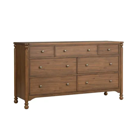 Seven-Drawer Dresser
