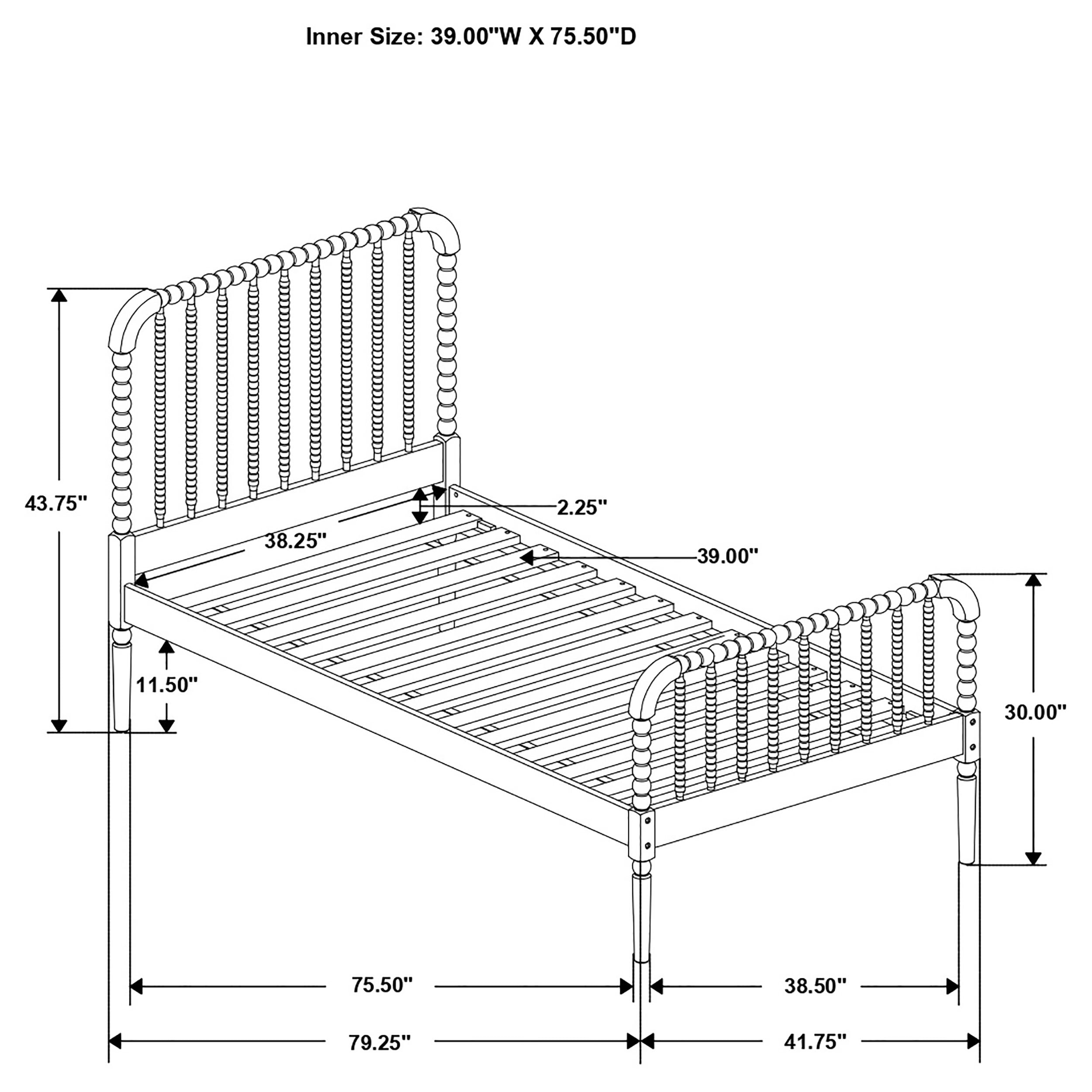 Jones Open Frame Bed