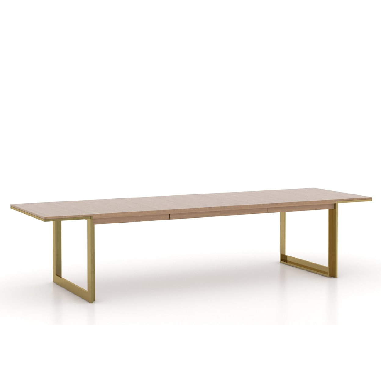 Canadel Modern Dining Table with 2 Leaves