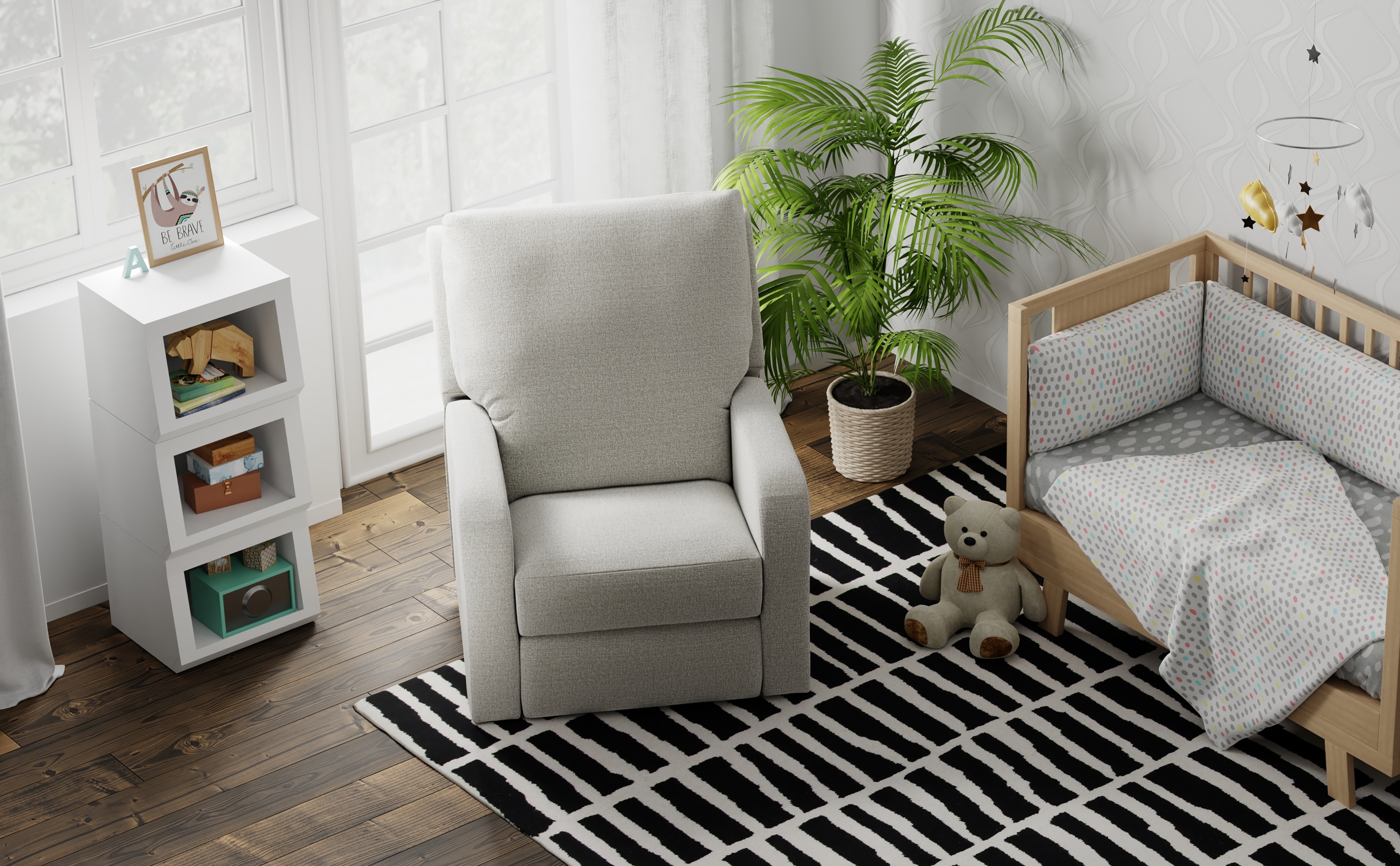 Catnapper Lullaby Power Headrest Power Auto-Glide Recliner