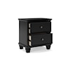 Ashley Furniture Signature Design Lanolee 2-Drawer Nightstand