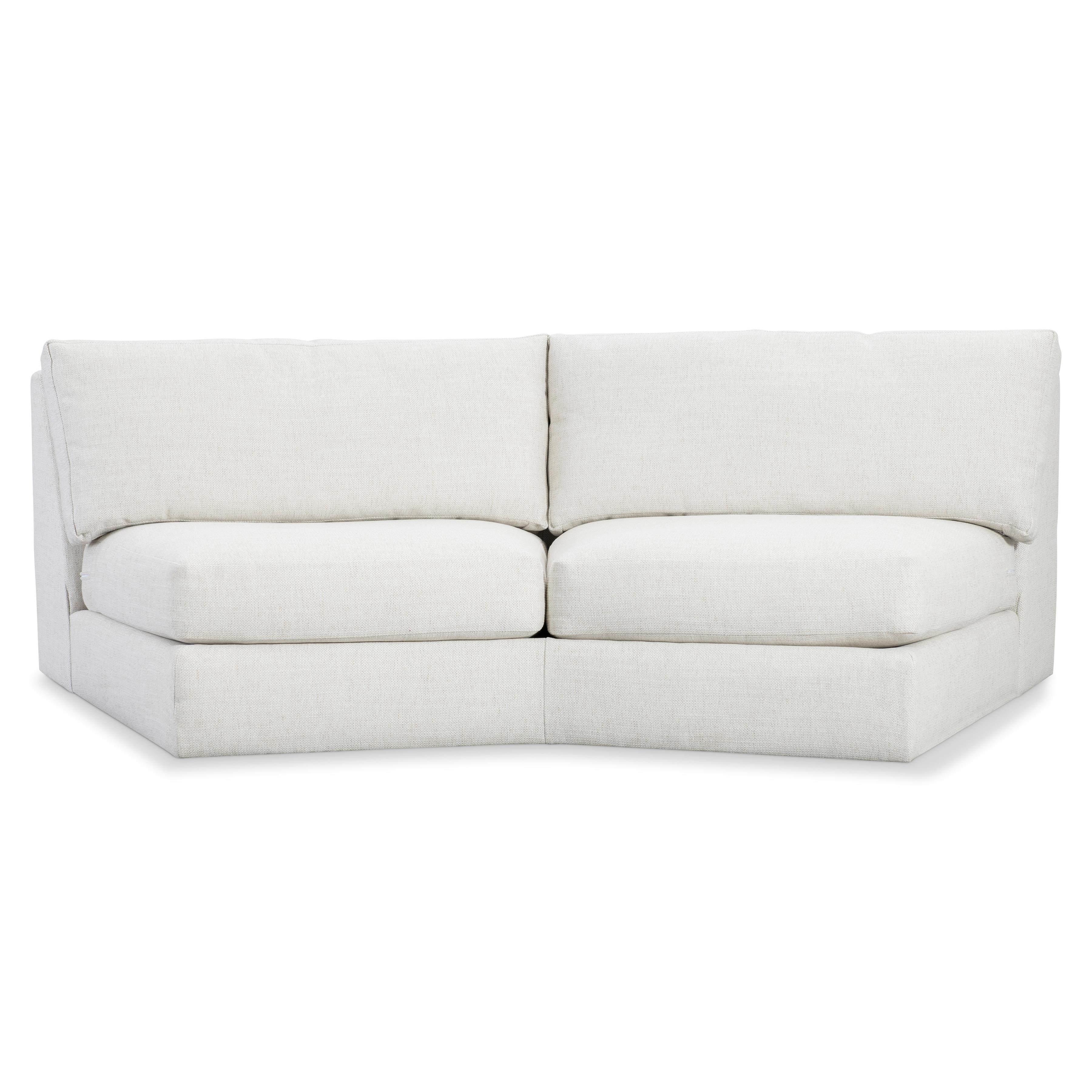Bernhardt Bernhardt Exteriors Outdoor Armless Curved Loveseat