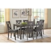 Ashley Furniture Signature Design Caitbrook 7-Piece Rectangular Dining Room Table Set
