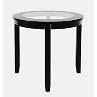 Contemporary 42" Round Counter Height Dining Table