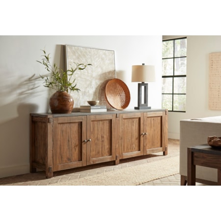 96" TV Console