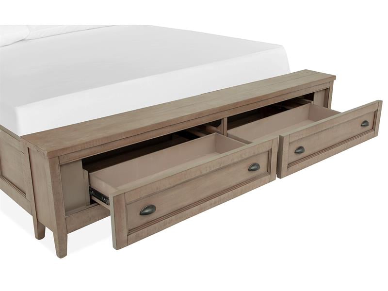 Sharon Paxton Place Queen Lamp Panel Storage Bed