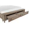 Magnussen Home Paxton Place Bedroom King Lamp Panel Storage Bed