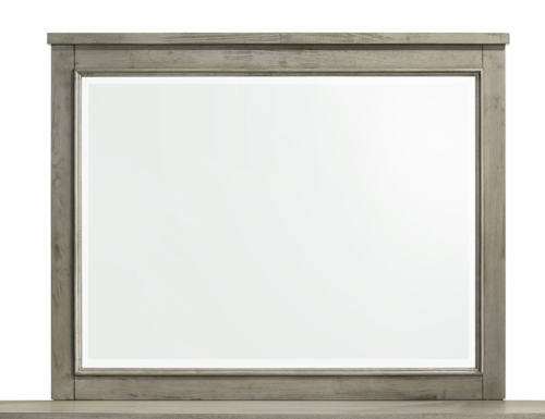 Transitional Dresser Landscape Mirror