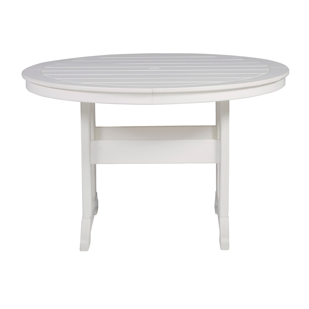 Benchcraft Crescent Luxe Outdoor Dining Table