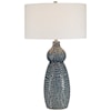 Uttermost Table Lamps Holloway Cobalt Blue Table Lamp