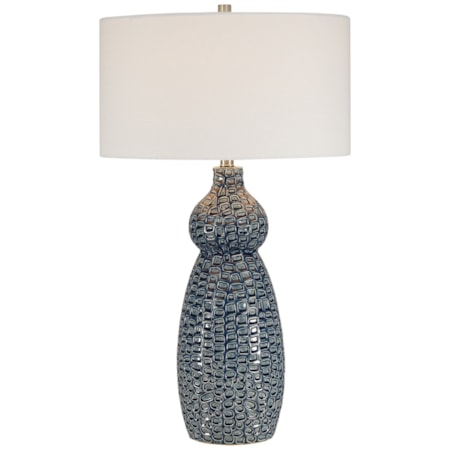 Holloway Cobalt Blue Table Lamp