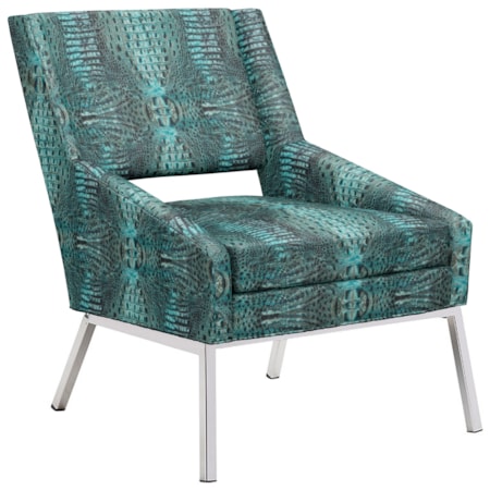 Amani Chair w/ Polished Chrome Base