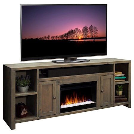 84&quot; Super Fireplace