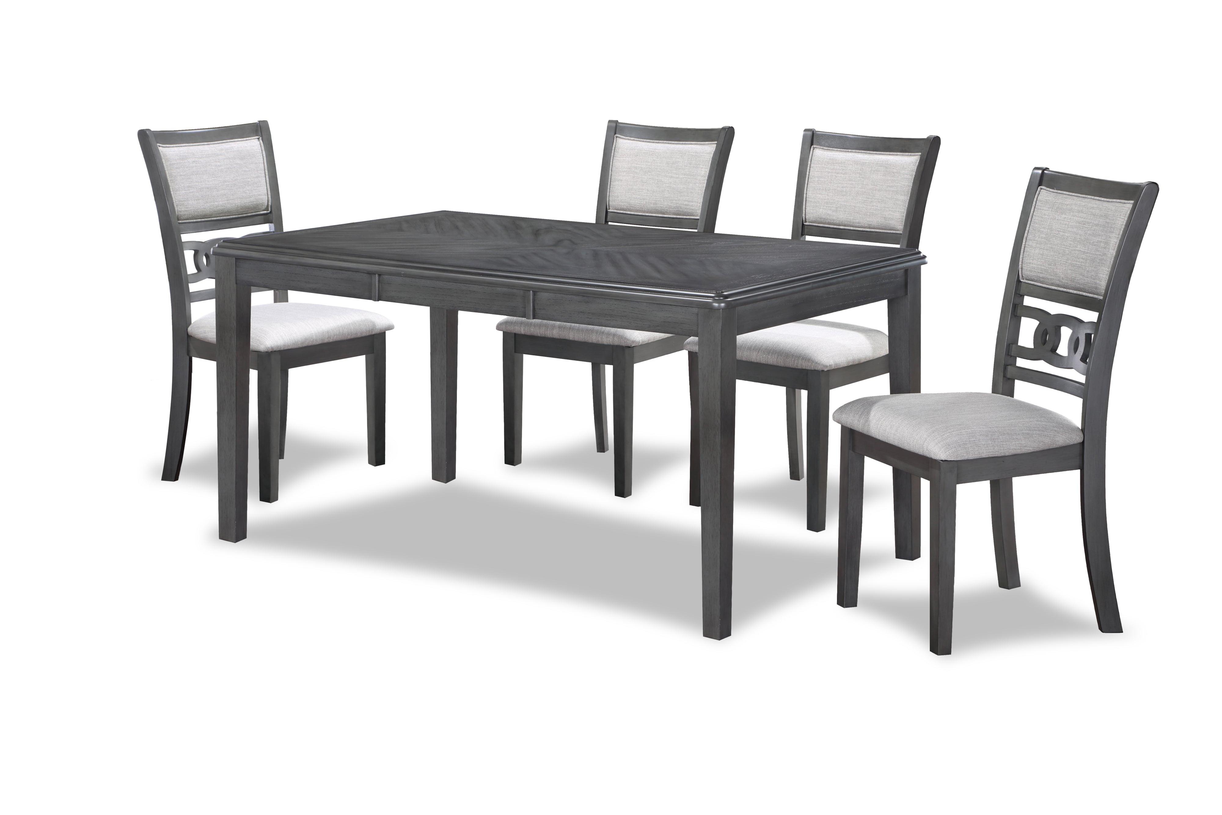 Gia 5 piece round dining deals room set by new classic