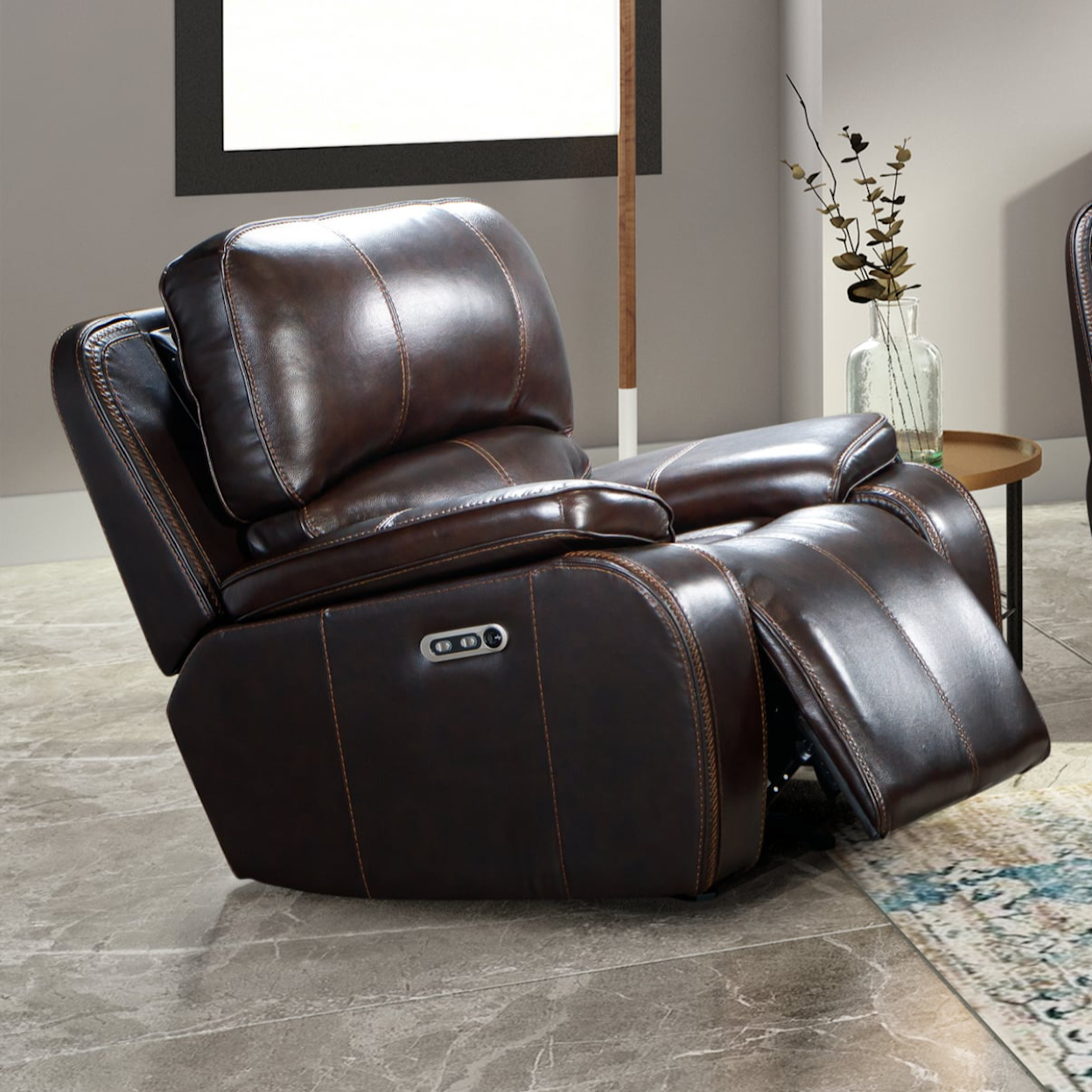 New Classic Furniture Brookings Leather Recliner