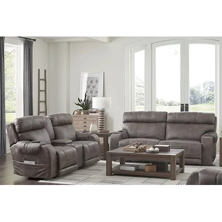 Power Reclining Living Room Group