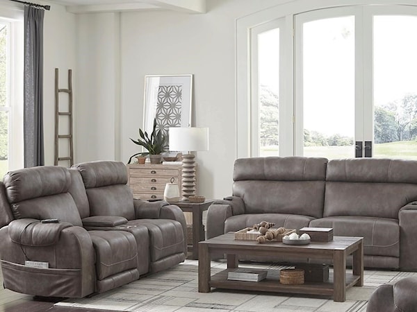 Power Reclining Living Room Group