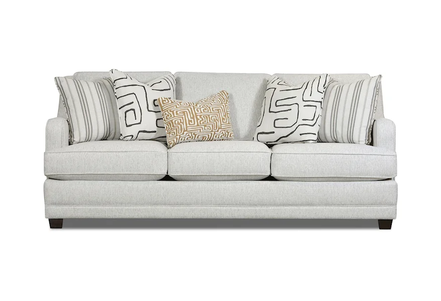 7000 DURANGO PEWTER Sofa by Fusion Furniture at Howell Furniture