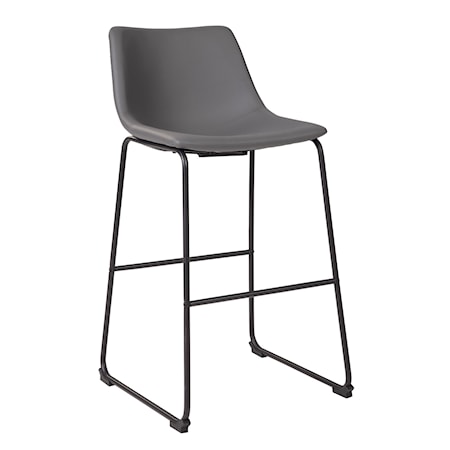 Tall Upholstered Barstool