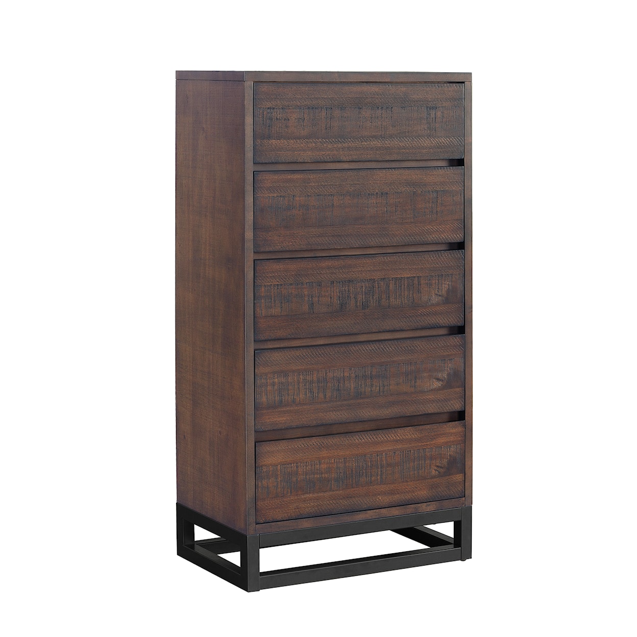 Accentrics Home Accents Modern Industrial Chest