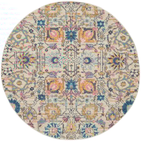 4' Round  Rug