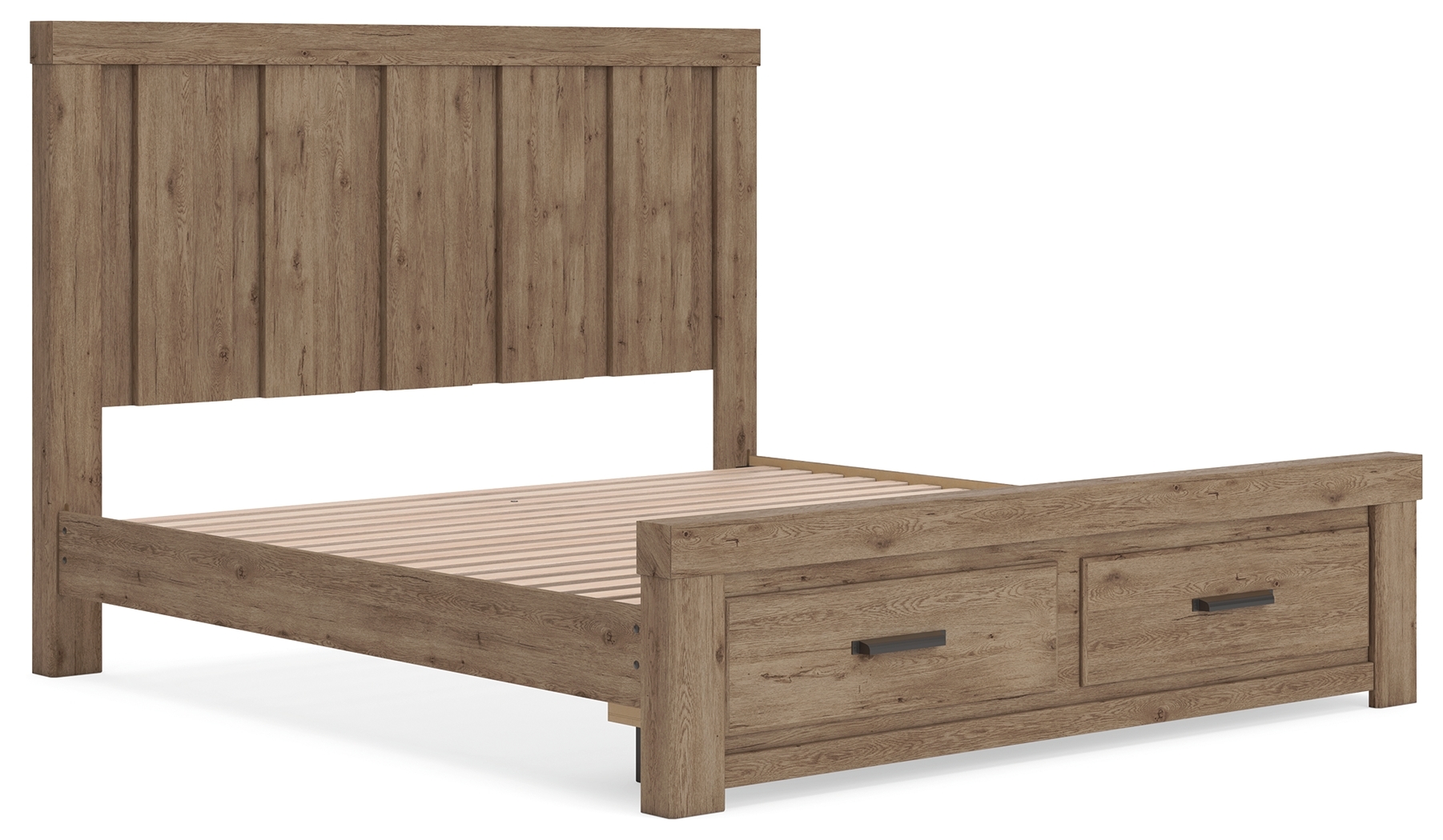 Signature Design by Ashley Oliandon King Panel Storage Bed