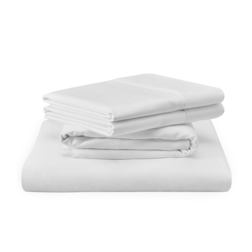Queen Tempur-Adapt Luxe Egyptian Cotton Sheets - White Sheets