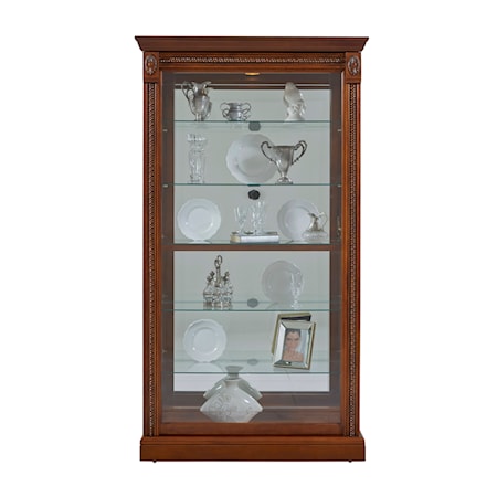 Two-Way Sliding Door Curio Cabinet