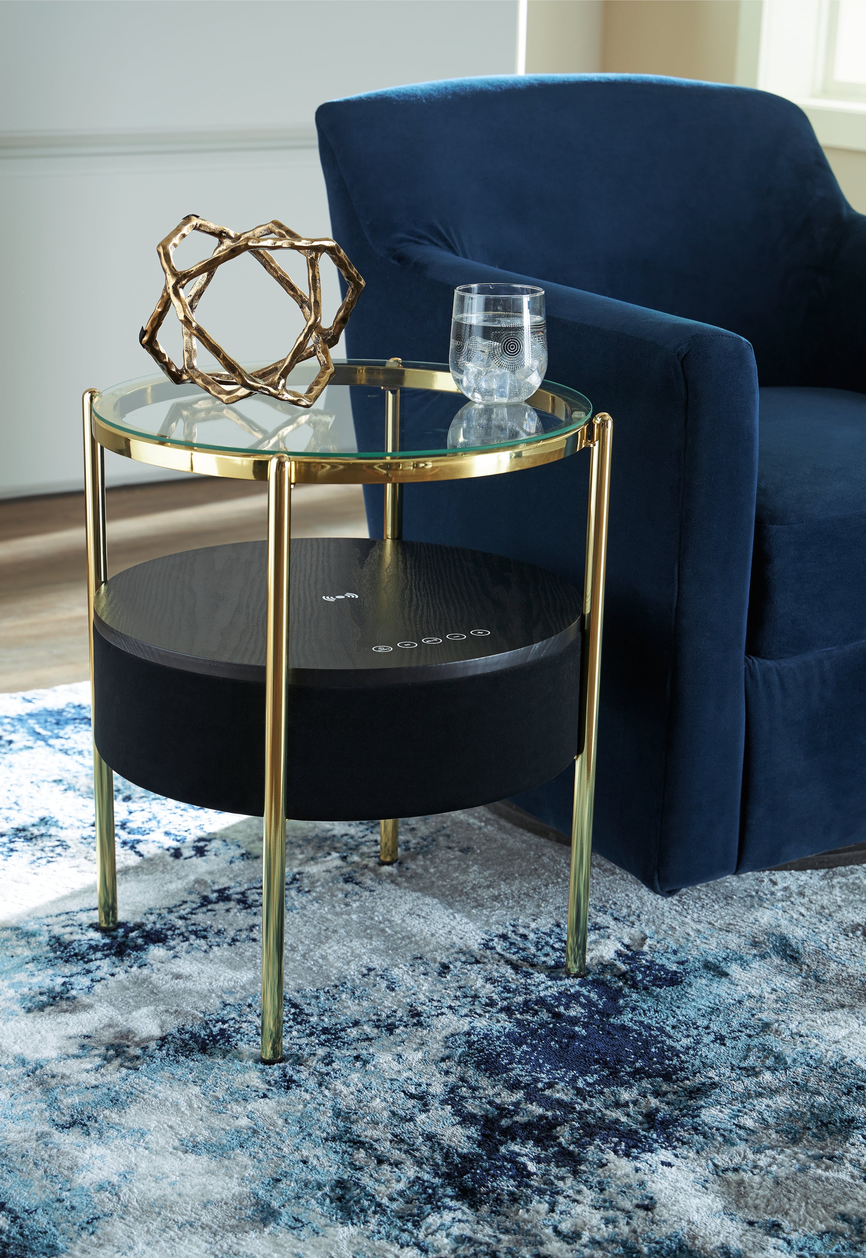 Accent Table With Speaker