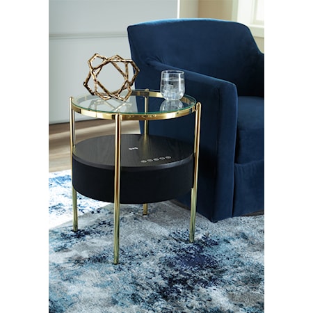 Accent Table With Speaker