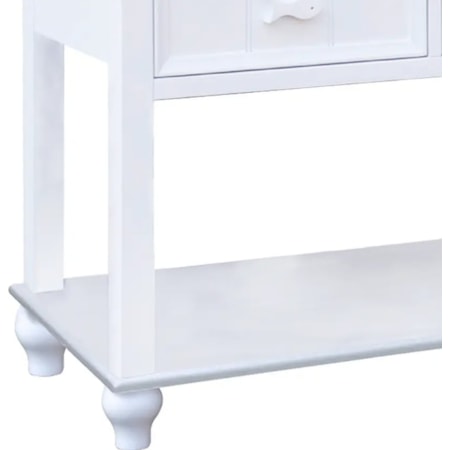 3-Drawer Sofa Table