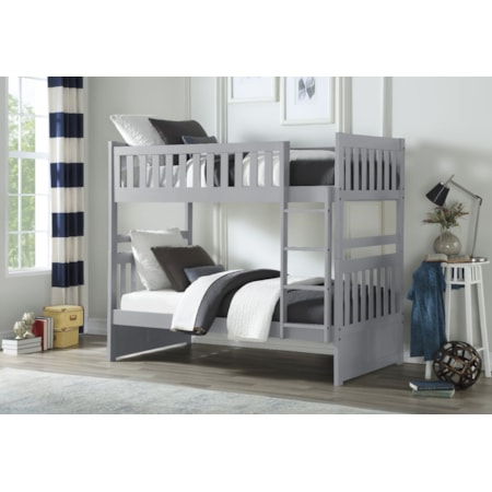 Twin Over Twin Bunk Bed