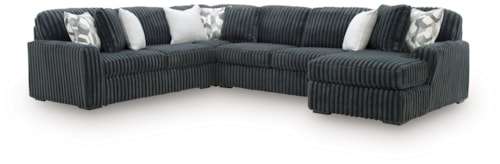 4-Piece Sectional With Chaise