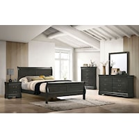 Queen Bed + 2NS + Dresser + Mirror