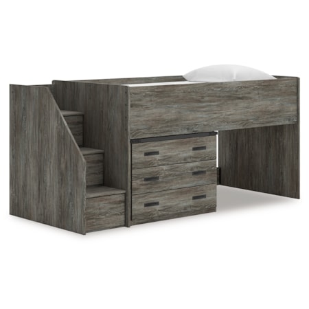Twin Loft Bed With Drawer Storage