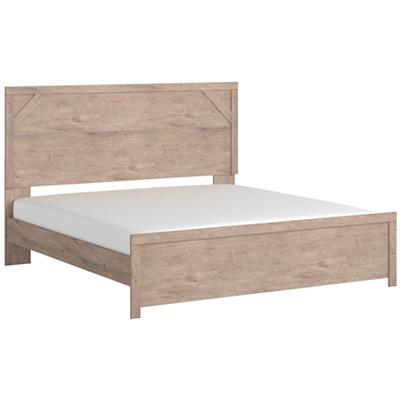 King Panel Bed