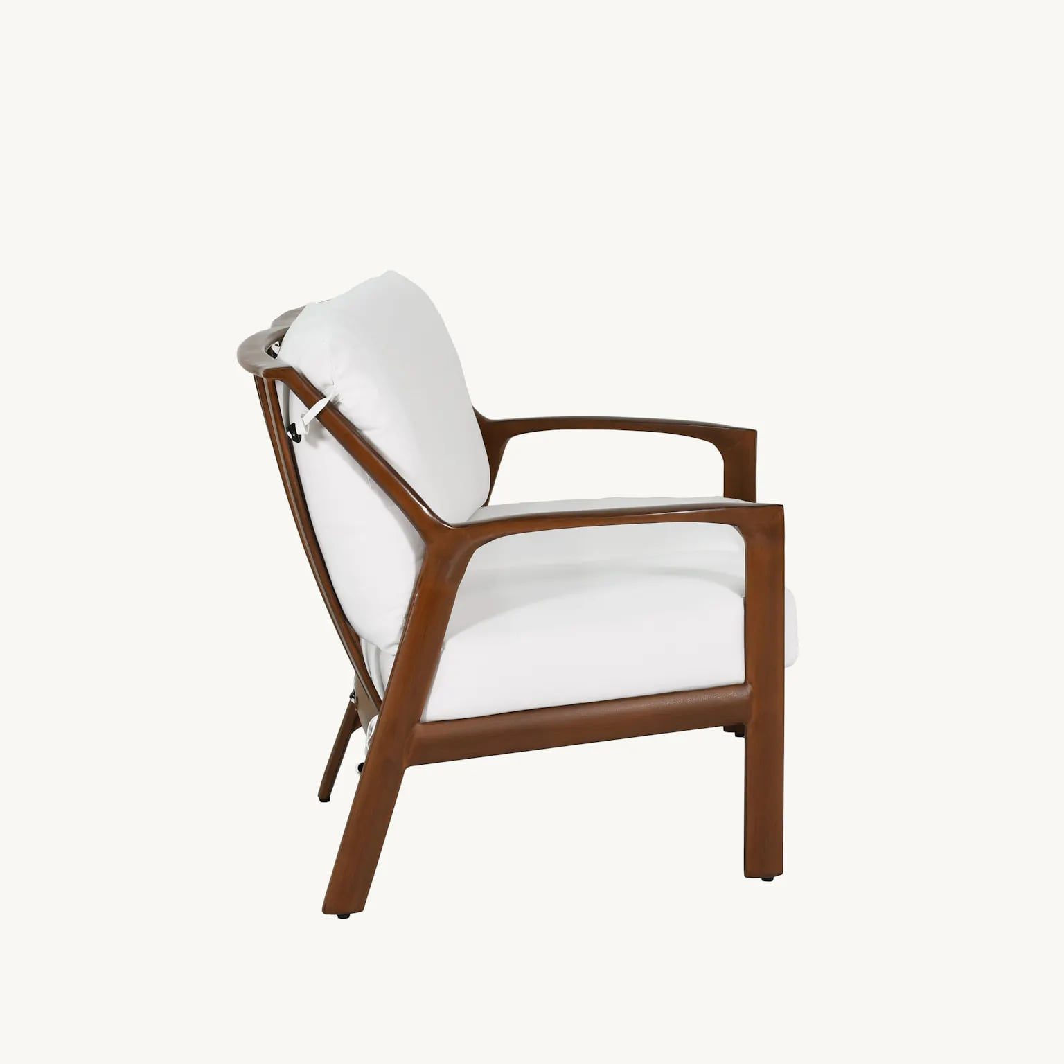 Cushioned Crescent Loveseat