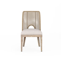 Global Woven Upholstered Sling Chair