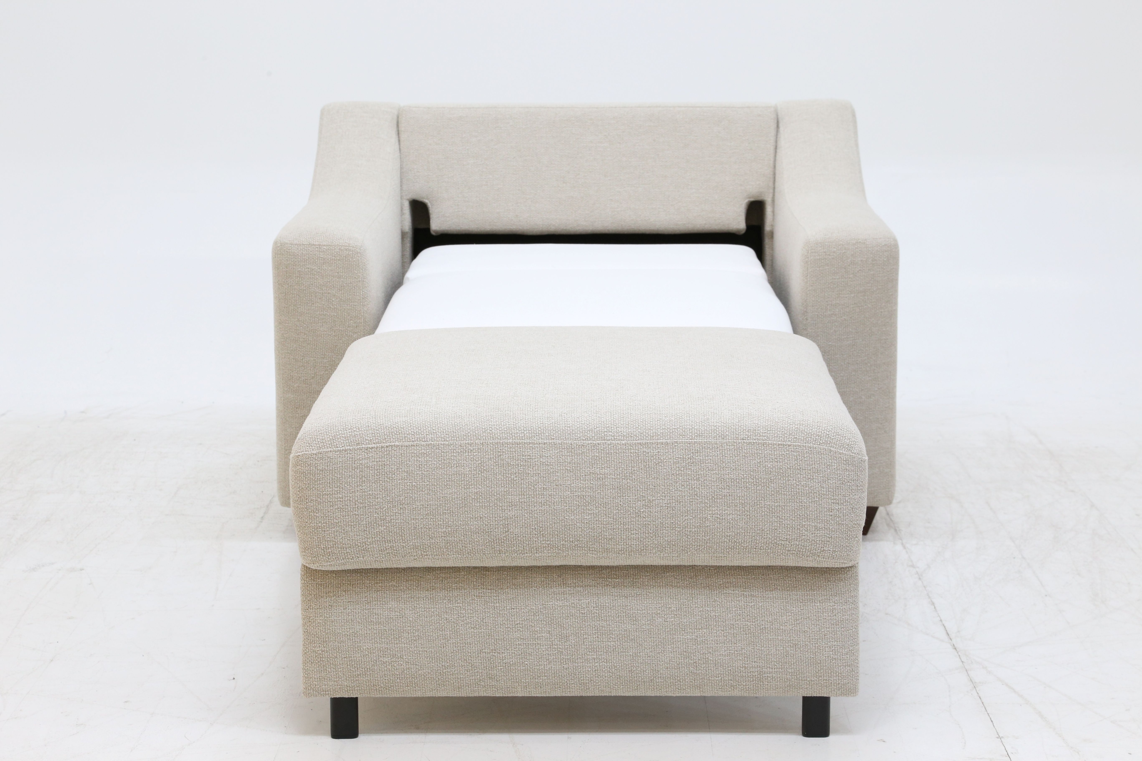 Sloping Track-Arm Chair Sleeper