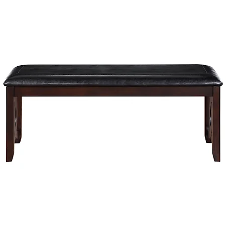 Dining Bench with Upholstered Seat