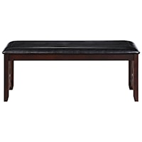 Dining Bench with Upholstered Seat