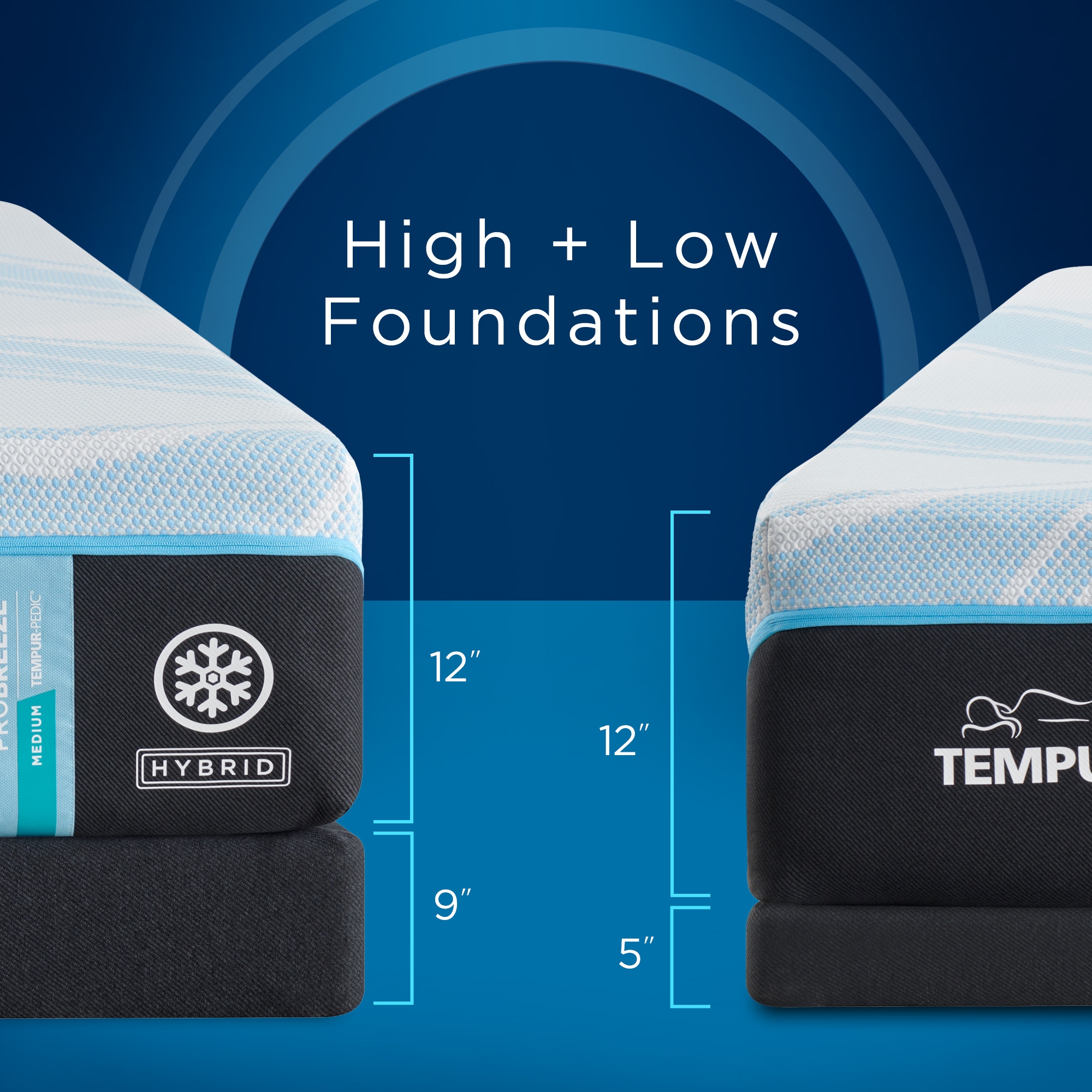 Tempur-Pedic® Tempur-ProBreeze® 2.0 Medium Hybrid Tempur-ProBreeze® Medium Hybrid Cal King